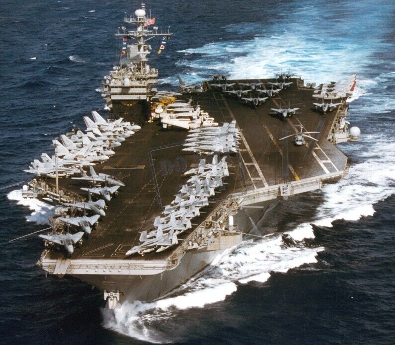 US Navy USN aircraft carrier USS JOHN F. KENNEDY (CV 67) N4 8X12 PHOTOGRAPH