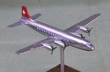 Vintage Swissair Douglas DC-6B metal display model. picture