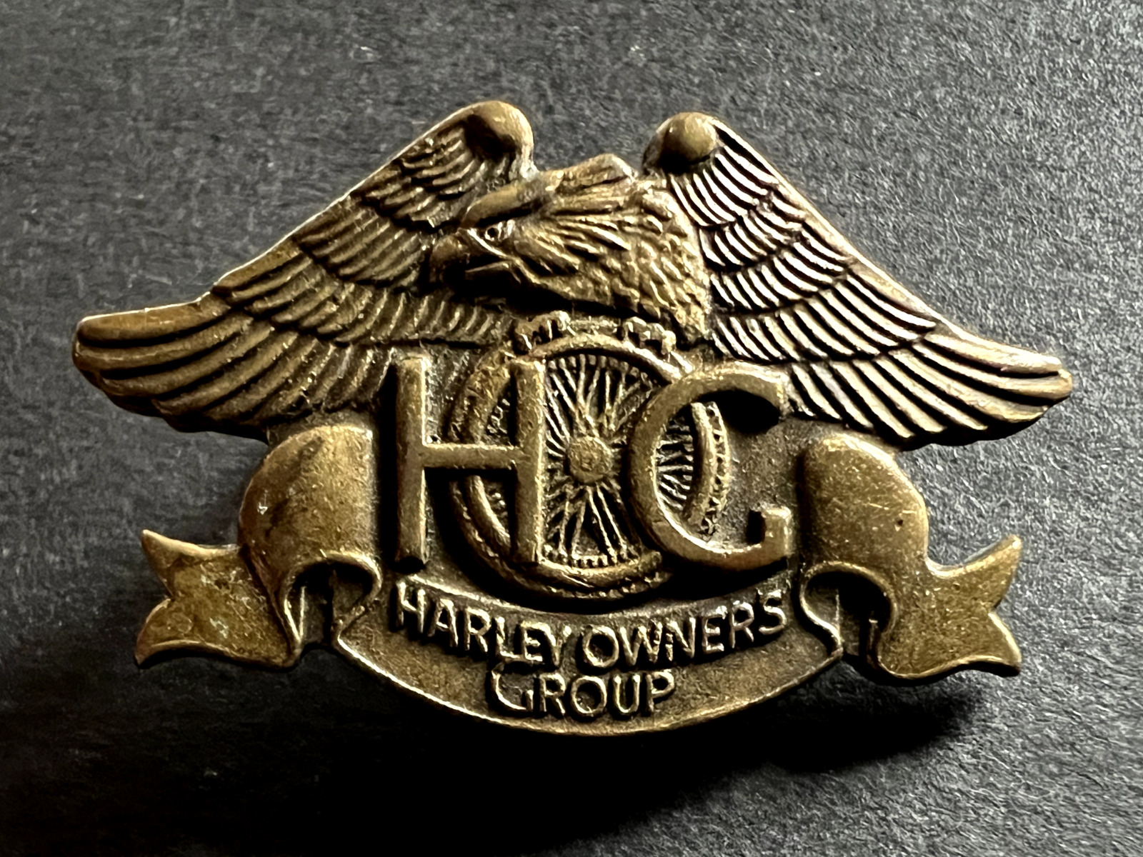 HOG Harley Owners Group - Harley Davidson Motorcycle - Jacket Vest Hat Pin