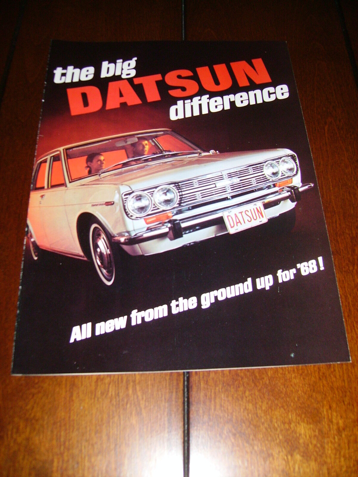 1968 DATSUN - 510 - MODEL 2000 - PICKUP TRUCK ***BROCHURE / ORIGINAL AD***