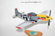 375th Fighter Squadron P-51 Mustang Model, Mahogany, 1/25 (15