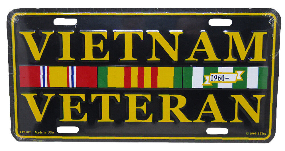 Vietnam Vet Veteran Ribbon 1960- World War Black 6\