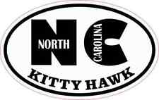 4in x 2.5in Oval NC Kitty Hawk North Carolina Sticker picture
