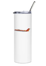 Empire Airlines Fokker F28 Stainless Steel Water Tumbler with straw - 20oz. picture