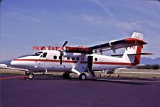 Original Slide de Havilland Canada DHC-6 Twin Otter C-FCGY Airplane 1986 aa35 picture