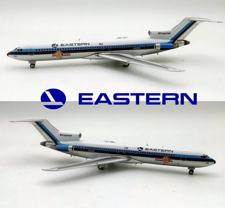 Inflight 1/200 IF722EA0223P Boeing 727-200 Eastern Air Lines N8866E Polished