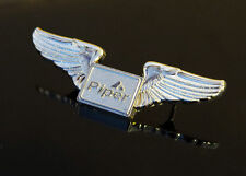WINGS Pin PIPER Aircraft gold *metal Private Pilot Archer Warrior Arrow Tomahawk picture