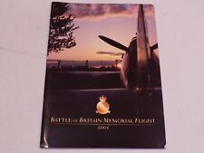 Battle of Britain Memorial Flight 2003 RAF WWII Program Airplanes Planes Vintage picture