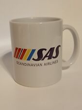 Scandinavian Airlines Advertising Coffee Mug SAS Double Sided Design picture