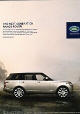 2013 Range Rover - Next Generation Original Advertisement Print Art Car Ad J888 picture