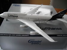 RARE Gemini Jets 1:200 Lufthansa Airlines BOEING 747-400 D-ABVM G2DLH792 New Liv picture