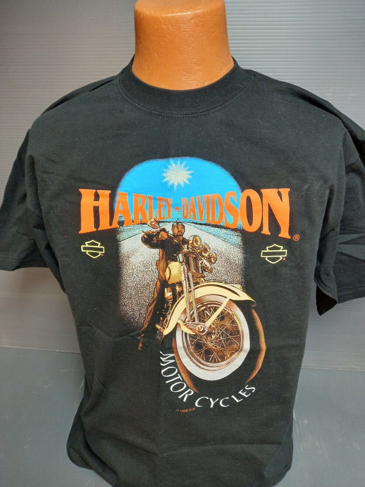 Rare Vintage Harley Davidson XL T-Shirt 1998 St. Thomas Virgin Islands