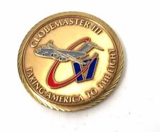 C-17 Globemaster III Tanker Military Aircraft Challenge Coin Boeing St. Louis MO picture