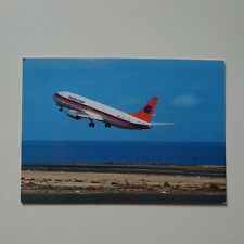 Hapag-Lloyd Boeing 737-400 Airline Issued Postcard picture