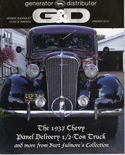 1937 1/2-ton Panel Truck - G&D Generator & Distributor Magazine 2013 - Magazine picture