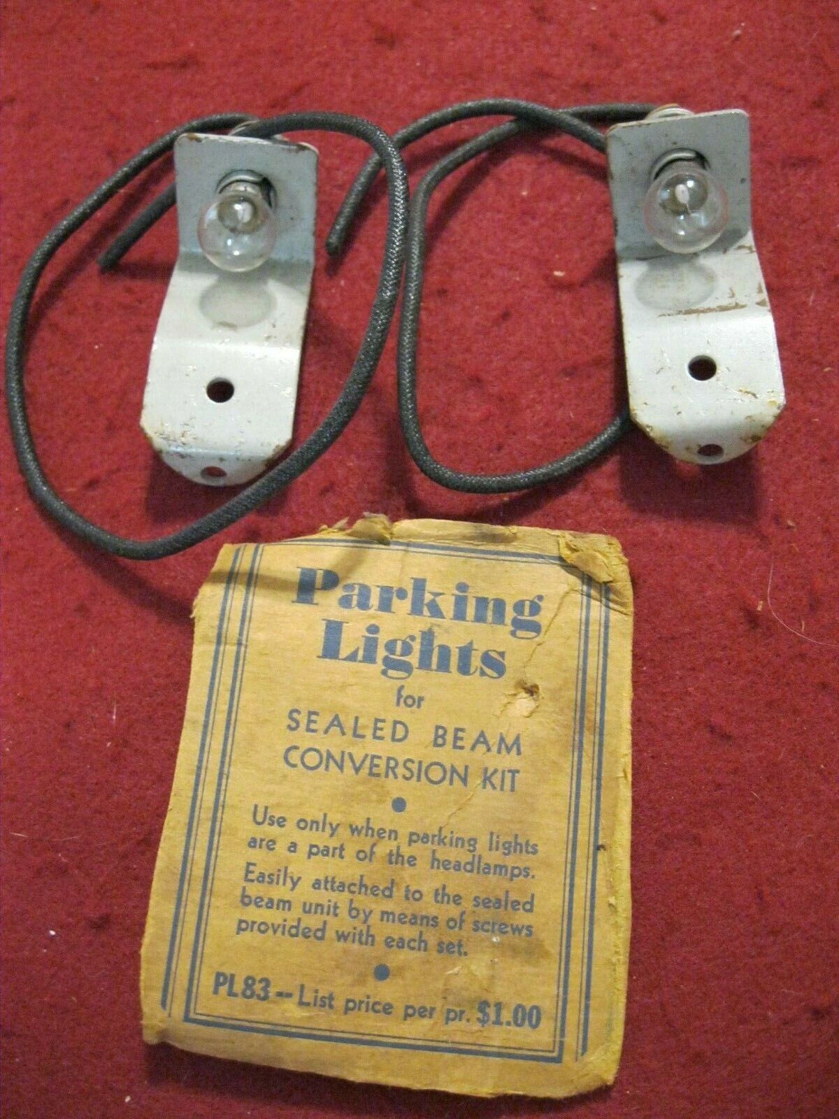 1940 Buick-Cadillac-Olds Parking Light Conversion Kit