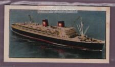 'Hanseatic'  Luxury Passenger Hamburg - Atlantic Line Vintage Trade Card picture