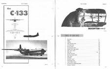 Douglas C-133 Cargomaster Manual rare detail archive 1960's aircraft period  picture