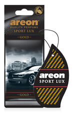 Areon Sport LUX Quality Perfume/Cologne Cardboard Car Air Freshener, Gold-12PK picture