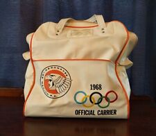 Vintage Aeronaves de Mexico Airlines, Flight Travel Bag, Official 1968 Olympics picture