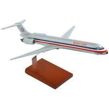 American Airlines McDonnell Douglas MD-80 Desk Display Model 1/100 ES Airplane picture