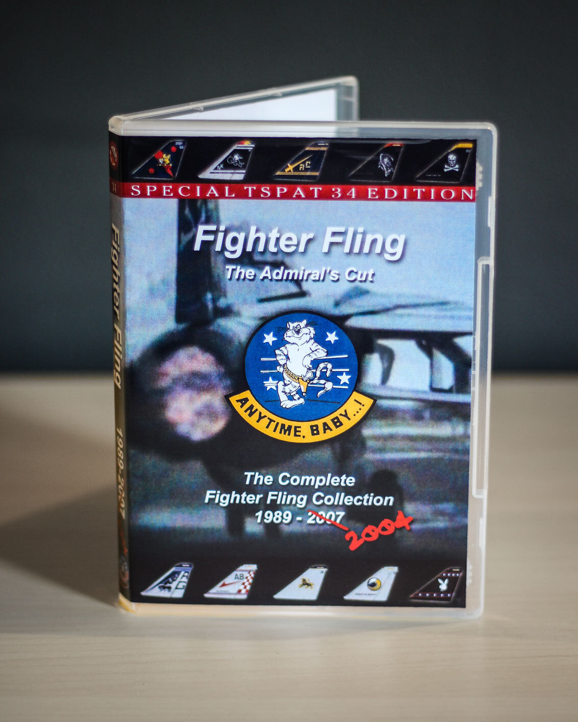 FIGHTER FLING The Complete Collection 1989-2004 F-14 Tomcat 2 Disc DVD Video Set
