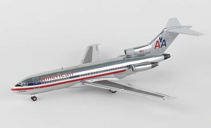 Inflight IF7210315P American Airlines Boeing 727-100 N1965 Diecast 1/200 Model