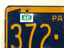 1960 Pennsylvania License Plate Registration Sticker, PA, Classic, Vintage, Tag picture