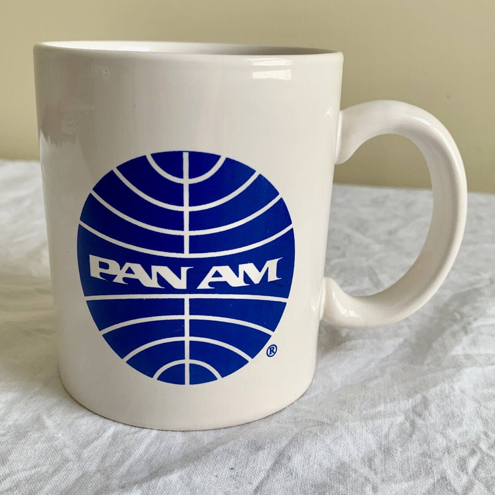 Pan Am Airlines Mug M Ware - Excellent - Estate Find