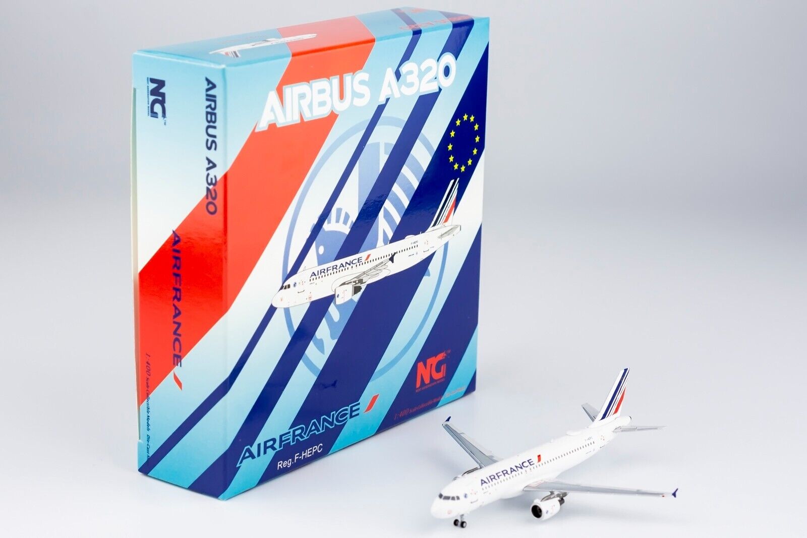 * NEW * AIR FRANCE A320-200 Reg: F-HEPC NG MODEL 15003 1:400 Scale Diecast Model
