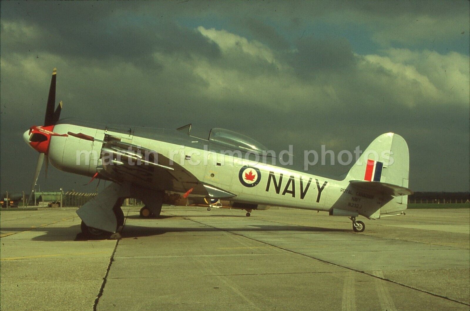Royal Canadian Navy Hawker Sea Fury N2321 Slide, HE887
