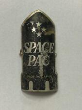 vintage SPACE PAC bicycle HEAD BADGE picture