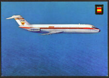 Iberia Spanish Airways Douglas DC-9 postcard 1970s picture