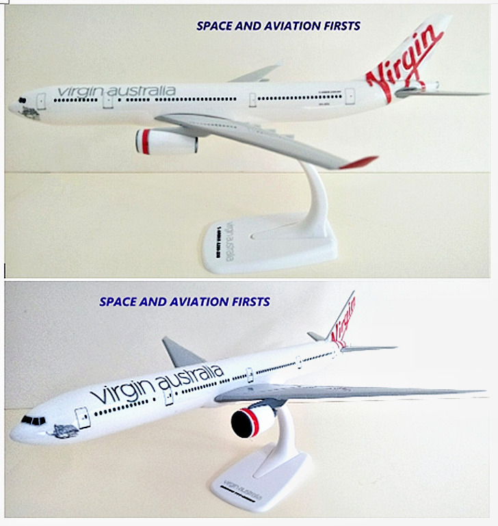 Virgin Airlines A330-200 Airbus & Boeing B777-300ER Exec.Style 1/200 ScaleModels