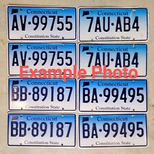 CONNECTICUT LICENSE PLATE PAIR 🔥FREE SHIPPING🔥 1 RANDOM MATCHING SET picture