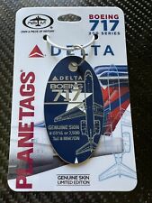 MotoArt Planetags Delta Airlines Boeing 717 FLAG TAG Low #316 SOLD OUT Website picture