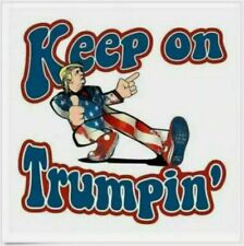 5 sticker pACK 2024 Keep On Trumpin Official Sticker Made in the USA picture