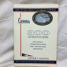 Vintage 1966 Cessna 400 Series Owner's Manual Booklet picture