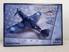 P-40B Tomahawk Die-Cast Replica Philips 66 Collectors Item w/Flying Tigers Patch picture