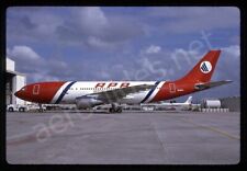 APA International Air Airbus A300B4 OB-1596 Jan 95 Kodachrome Slide/Dia A5 picture