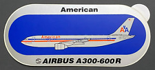 American Airlines Airbus A300-600R Aircraft Sticker picture