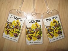 Delta Airlines Arizona Luggage Tags - Vintage DL AZ Playing Card Name Tag (3) picture