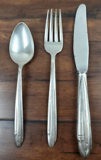 Vtg 1930's American Airlines Silverware Set DC-30 Flagship Knife Fork Spoon picture