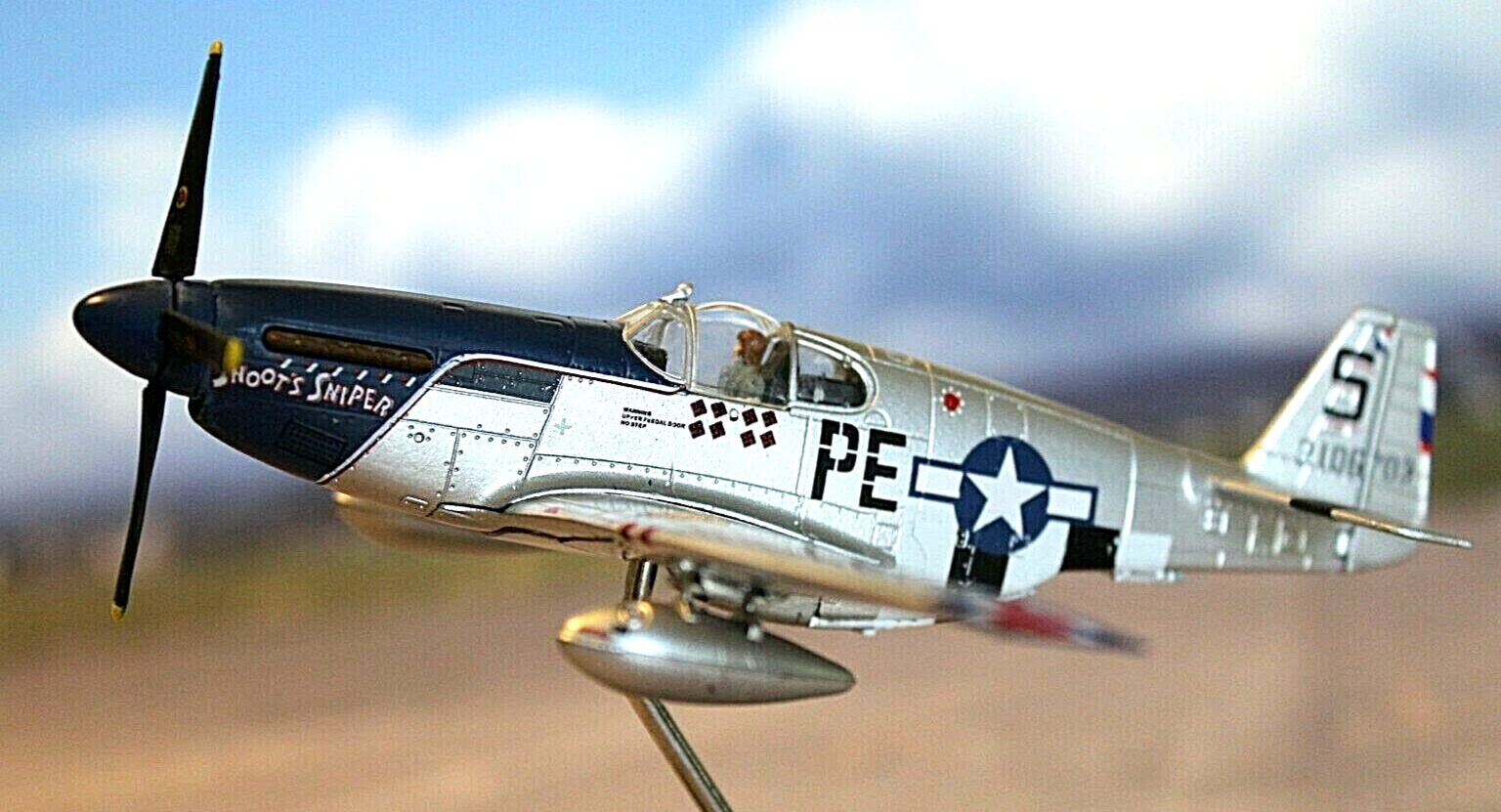 Gemini Aces North American  P51B Mustang  Lt. Francis W Horne 1:72 Scale RARE