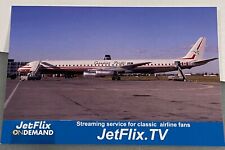 Canadian Pacific Airlines Douglas DC-8-63 airline aircraft postcard picture