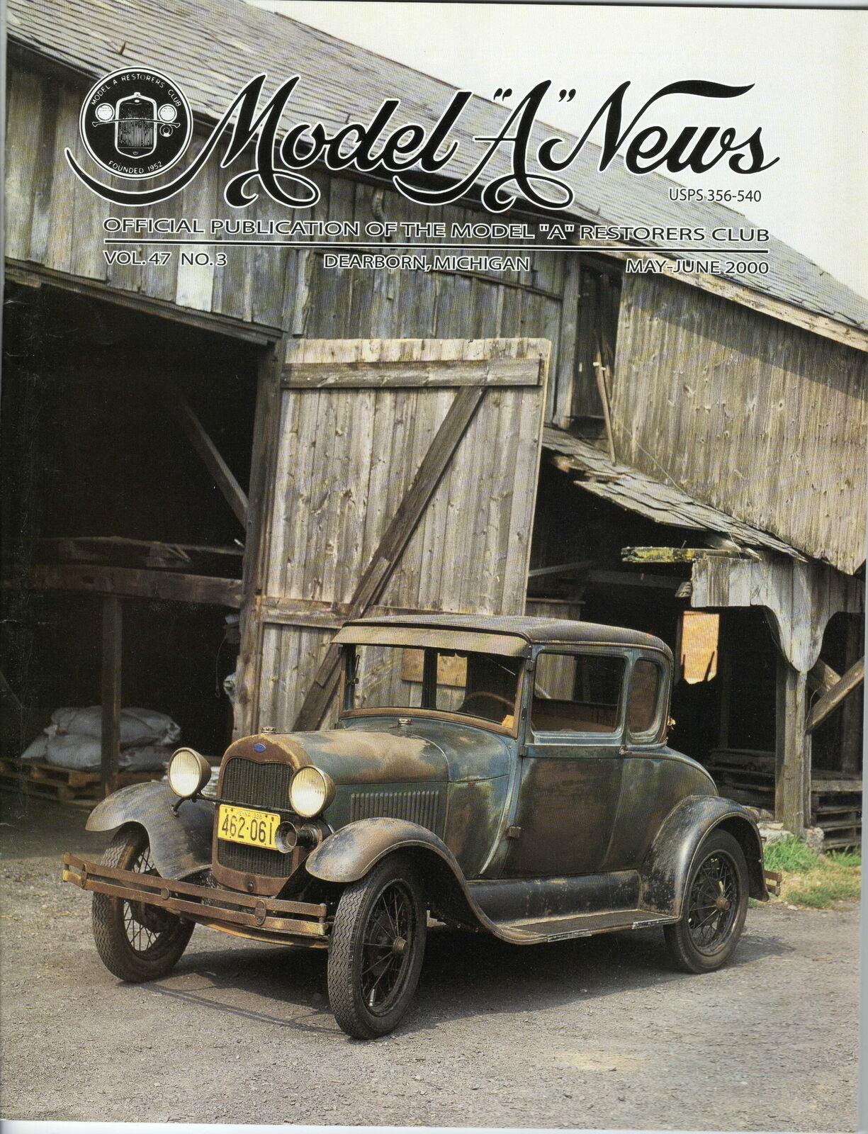 1928 Special Coupe - Model “A” News Official Publication Vol. 47 NO.3 2000