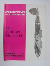 THE HEINKEL He 111H Profile Publications No 15 1965 Aircraft 12 Pages picture