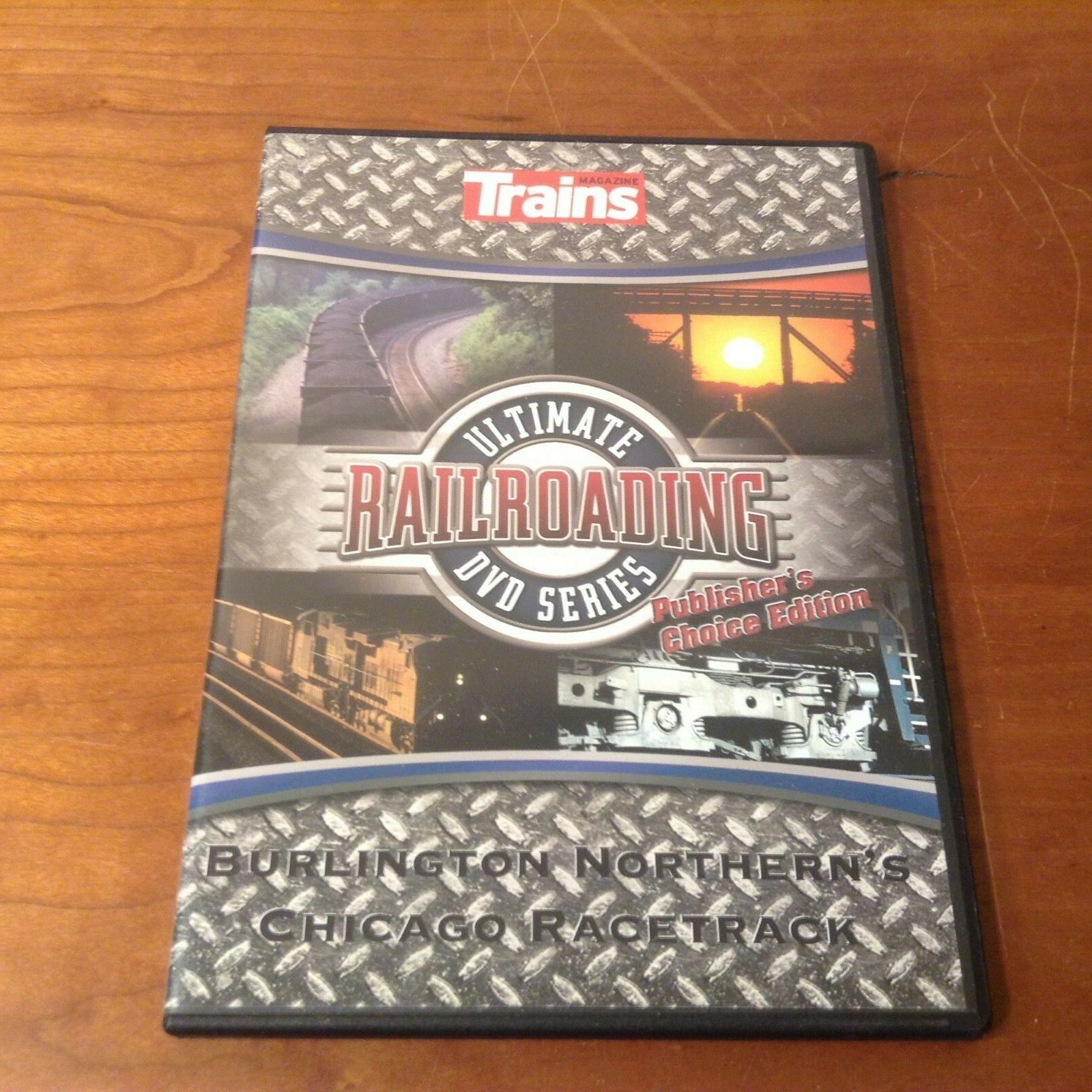 Trains Railroading DVD Series - Burlington Northeastern Chicago Racetrack