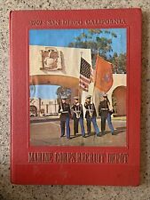 1969 San Diego CA Marine Corps Recruit Depot Hardcover, Vietnam Era picture