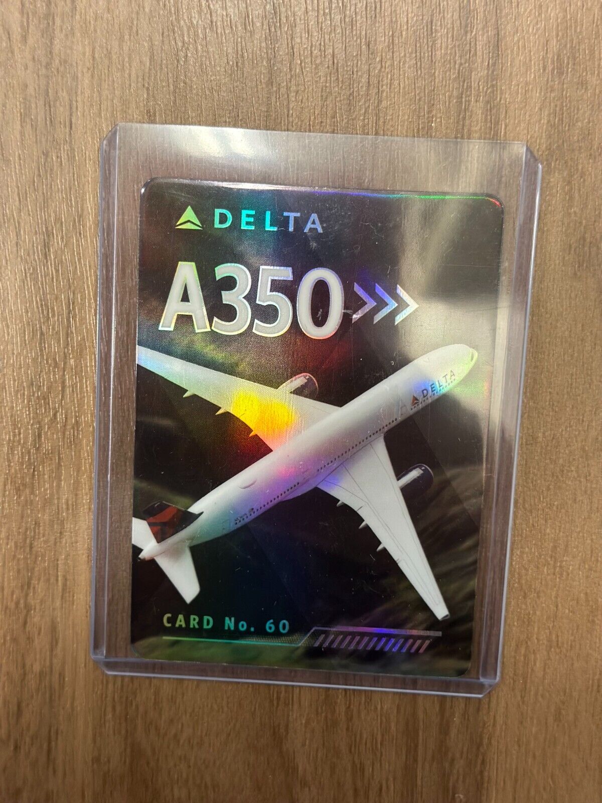 DELTA AIRLINES AIRBUS A350-900 CARD 2022 VERSION MINT PILOT TRADING CARD NEW
